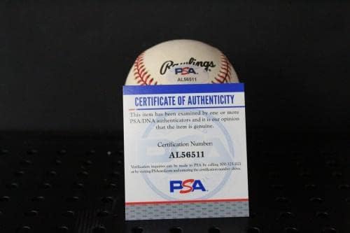 Тим МекКарвер потпиша бејзбол автограм автограм PSA/DNA AL56511 - Автограмирани бејзбол