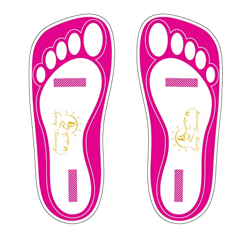25 пара Розова Спреј За Еднократна Употреба Тен Нозе Влошки Без Сонце Воздушна Четка Шатор За Прскање Заштита На Стапалото