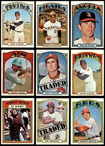 1972 година Бејзбол Топпс комплетен сет екс+