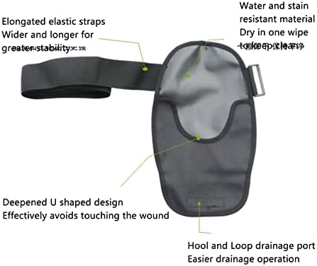 Покрив за торбичка за остемија, водоотпорен појас за поддршка на торби за остемија за колостомија илеостомија уростомија, капаци за