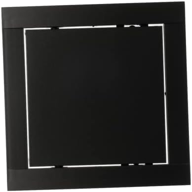 6x6 '' Антрацит црн пластичен wallид или тавански панел за пристап