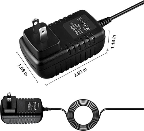 Адаптер Guy-Tech AC/DC компатибилен со Spektrum DX7 SPM7000 DSM2 7CH DSMX радио предавател TX Полнач за кабел за напојување кабел за батерија