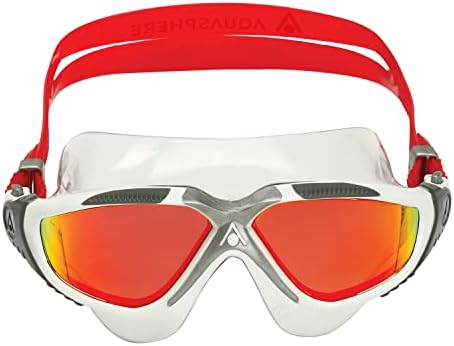 Aquasphere vista возрасни унисексни очила за пливање, широко искривување без визија, леќи против магла и анти -гребење