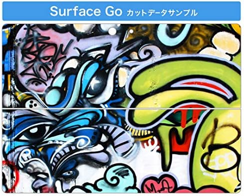 Декларална покривка на igsticker за Microsoft Surface Go/Go 2 Ultra Thin Protective Tode Skins Skins 005009 Illustration Charicer