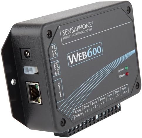 Sensaphone Web600 Веб-Монитор Аларм, Не Е Потребна Земјиште Линија