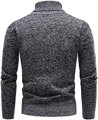 Dudubaby плус џемпер со големина за џемпер со висок врат, цврста боја тенок џемпер од дното, плус џемпери со големина