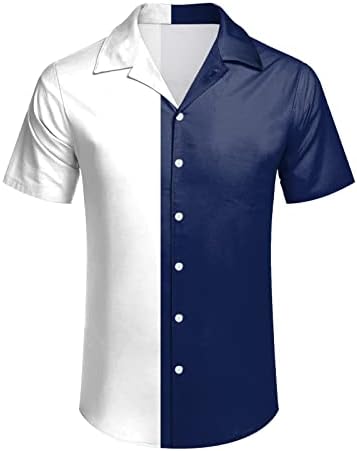 2023 година Нови мажи Обични кратки ракави пролетни летни летни вратови 3Д печатени кошули модни врвни кошули за блузи