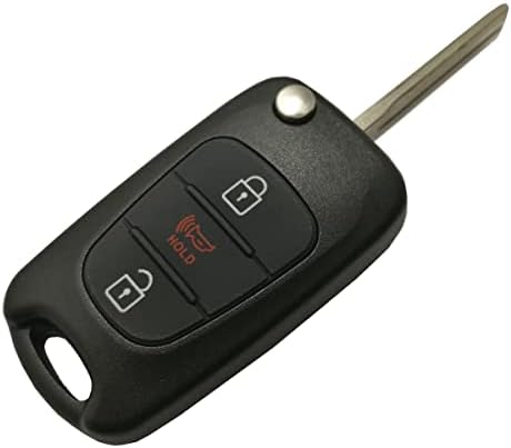 Случајот за клучеви за замена на Хоранде, кој одговара за 2010-2014 година Kia Soul Sportage Ceyless Ceyless Cey Key FOB SHELL SHELL