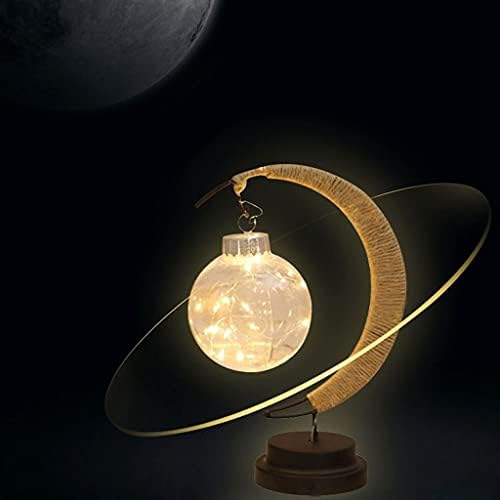 Chdhaltd LED ноќна ламба, мулти-стилска ламба ноќна ламба Божиќна предводена светлина за детска просторија рачно изработена декор на