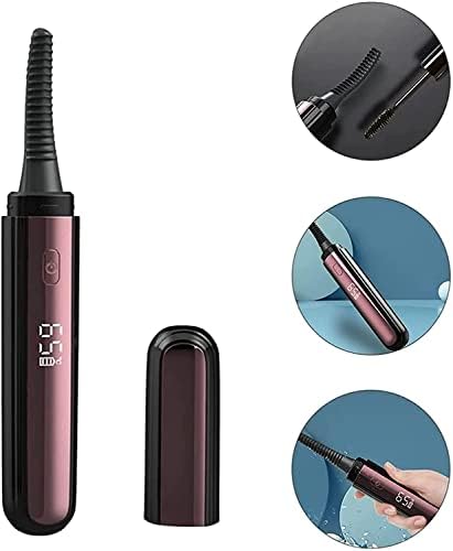 Rmenst загреан виткач на трепки, брза топлина мини електричен трепки за трепки USB -полнење на трепки со чешла за жени за жени