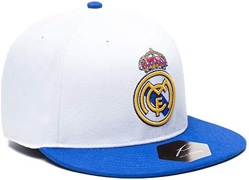 Фи Колекција Реал Мадрид Тимот Snapback Шапка Бела/Сина