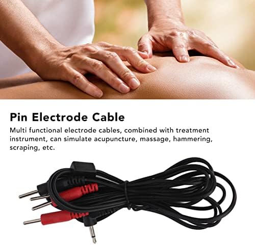 Електрода за електрода Socobeta, 5 парчиња мулти функција 4 во 1 преносен кабел за електрода за опрема за третман