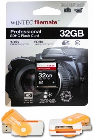 32gb Класа 10 Sdhc Мемориска Картичка Со Голема Брзина За Fujifilm FinePix JX250 FinePix JX300 / JX305 Камери. Совршен за континуирано снимање