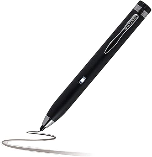 Broonel Black Fine Point Digital Active Stylus Pen - Компатибилен со Dell G15 15.6 Gaming Laptop