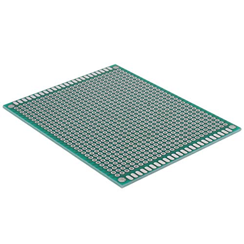 Fielect 70 x 90mm двострана PCB табла Универзална печатена табла за прото за електронски проекти за лемење DIY