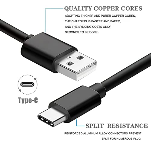 Кабел Hinikia USB C 5A Брзо полнење, Заменски USB Type C Chaber Cable 5A Брзо полнење, должина 3,3ft/1m