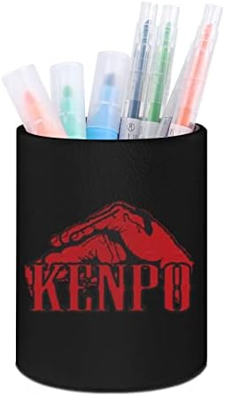Американски кенпо карате рачно печатено пенкало за молив за молив за организатор на биро за шминка за четка за четки за домашна канцеларија