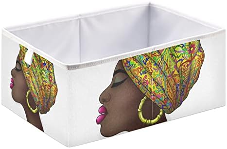 Африкански корпи за складирање на полици за склопување на кутии за складирање на канти со канти за канти за канти за коцка Организатори