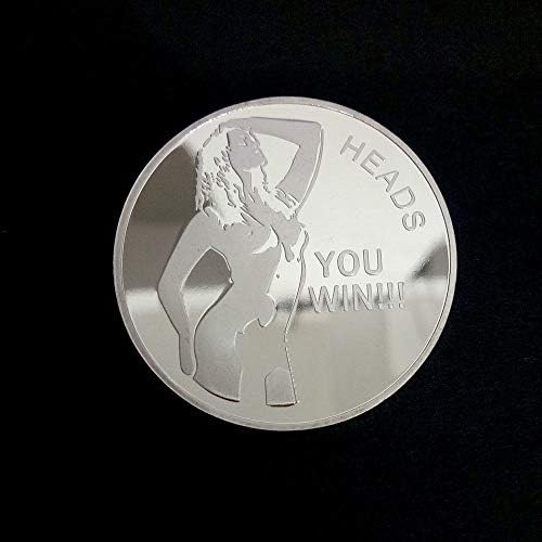 1 парчиња комеморативна монета злато позлатена сребрена руска секси девојка виртуелна криптовалутност 2021 монета со ограничено