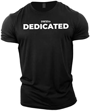 Gymtier Посветен - маичка за боди -билдинг | Облека за обука за маички за мажи за салата