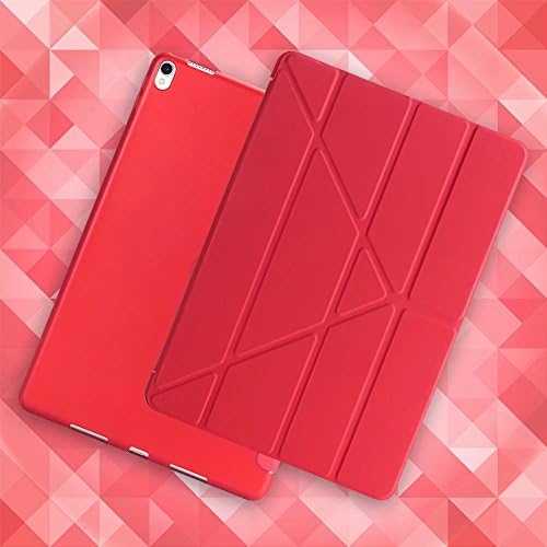 Нов iPad 9.7 2017 случај, нов iPad 9.7 2018 случај, Maetek оригами паметен тенок капак, 3D дизајниран со stand ange Stand Auto Wake/Sleep Function