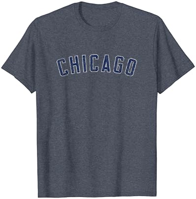 Чикаго Илиноис ил маица гроздобер спортски дизајн ретро ме