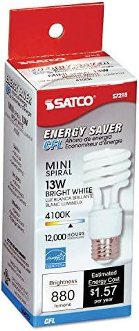 Satco S7218 CFL Спирална Сијалица, 13 Вати