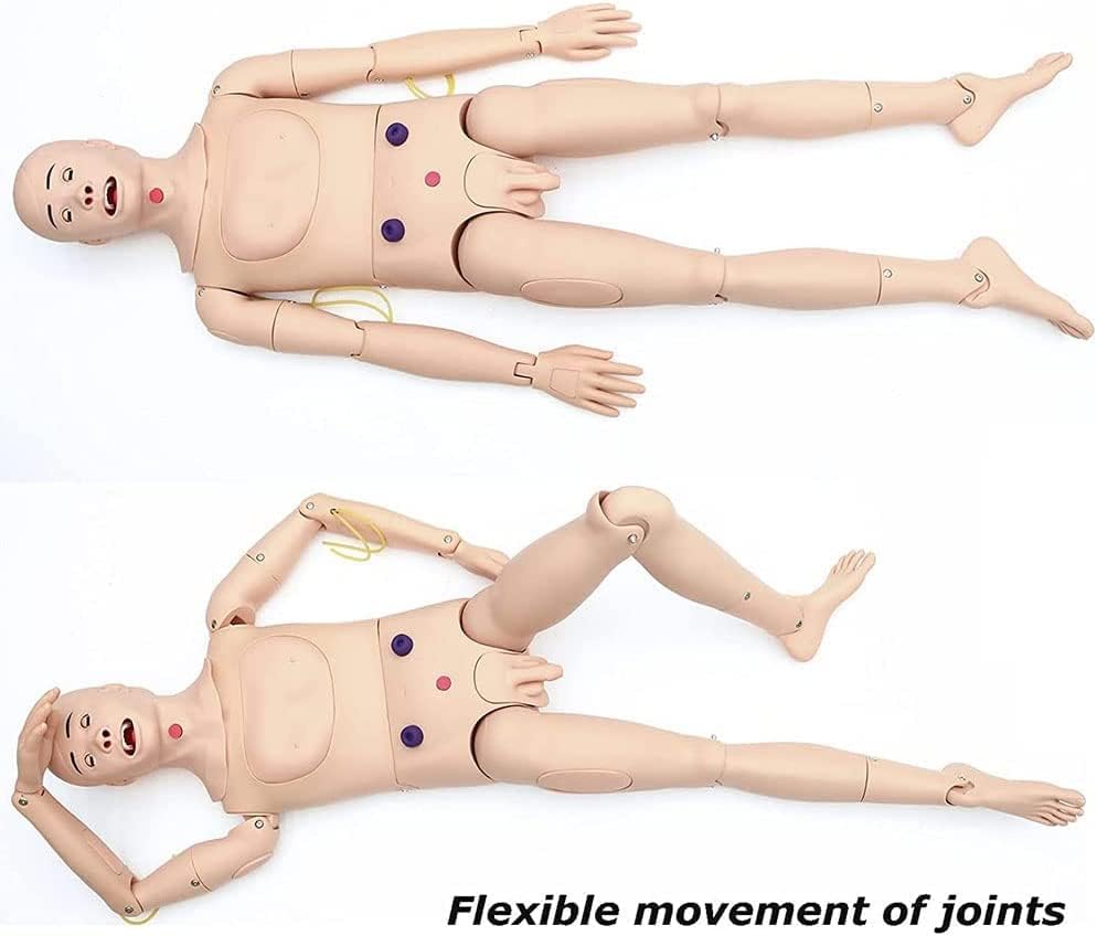 Шенганг човечки маникин, симулатор за нега на пациенти со целото тело, прва помош Траума нега на маникин, професионални медицински