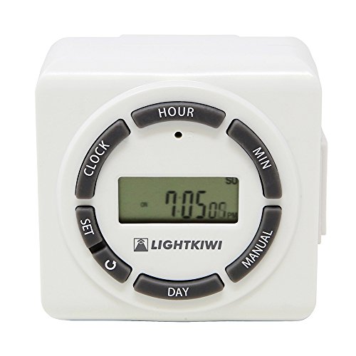 Дигитален тајмер LIGHTKIWI H5576 за трансформатор на осветлување на пејзаж со низок напон