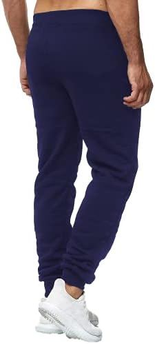 Машка машка џемпери машка руно џогери панталони основно активна црна боја