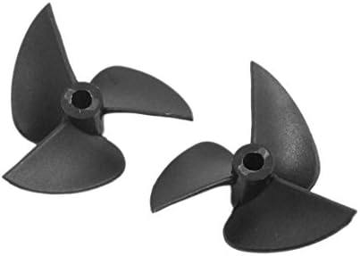 Uxcell Pare 32mm P/D1.4 3 Blades CW CCW Propeller Prop 3214 за брод со брод РЦ