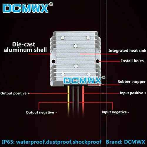 Конвертори на напон на DCMWX® 24V во 20V Автоматски поттик за напојување на автоматски инвертори за напојување DC18V-36V излез 20V1A2A3A5A6A7A8A9A