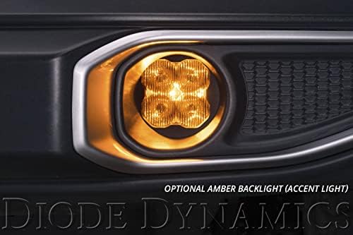 Диодна Динамика SS3 LED Комплет За Светло За Магла компатибилен со Honda Civic -2021, White SAE Fog Max