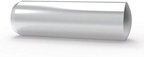 FifturedIsPlays® Стандарден пин на Dowel - Метрика M12 x 55 обичен легура челик +0,007 до +0,012мм толеранција лесно подмачкана 50070-100pk