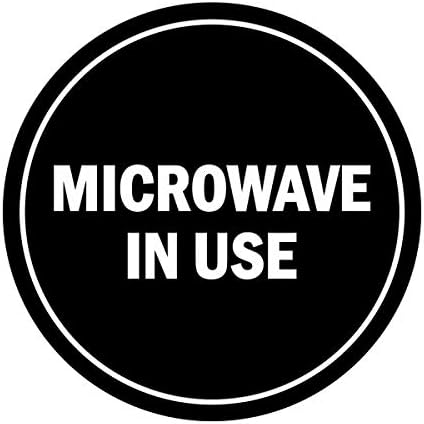 Знаци на микробранова рубрика во знак за употреба во употреба - Среден