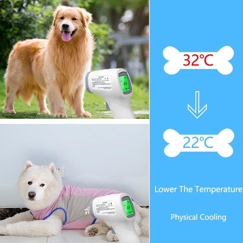 Елек за ладење на кучиња, летни јакни за ладење за кучиња, лесна кошула за ладење на кучиња, испарувачка микрофибер кучиња сонце, погодна