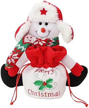 Божиќна Декорација 2022 1 ПАРЧИЊА Божиќна Торба За Влечење Подарок Торба За Кукли Торба За Влечење Торба За Шеќер Торба За Ужина Дедо