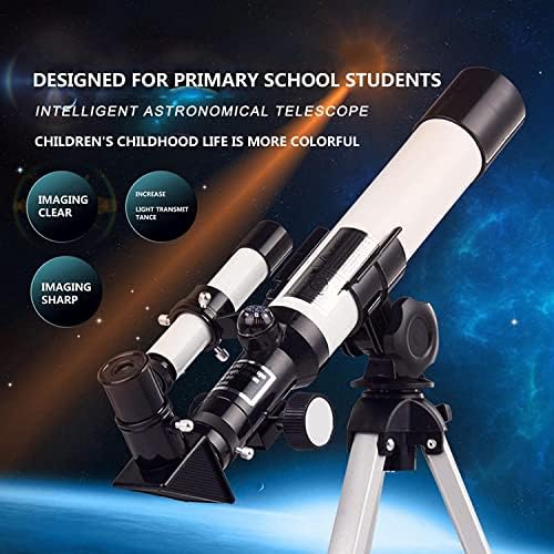 Астрономски телескоп BYCZ за деца 2021 Професионален рефрактор Телескоп 400мм Фокусна должина, Астрономски телескоп со голема