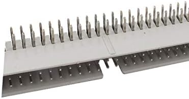 Х-DREE Двојни Редови 2.54 мм Растојание на Теренот 64pins Заклучување Тип На Заклучување Прав Агол ИДЦ Игла Заглавија Конектор 2Pcs(Двојни