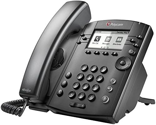 Polycom VVX 311 Телефонски систем за деловни медиуми - 6 Line POE - 2200-48350-025 - го заменува VVX 310