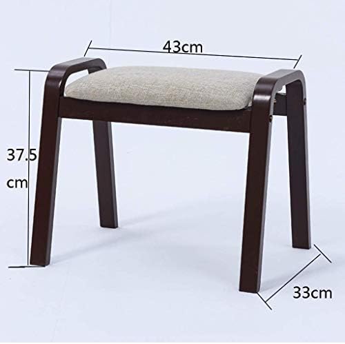 Општо едноставна столица, цврсто дрво преклопување памук и постелнина промена на клупата за чевли за домаќинства дневна соба софа-столче столче
