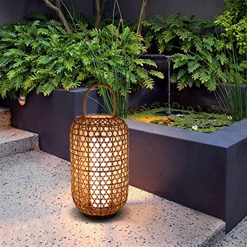Aknhd лак подни ламби на отворено двор подни ламби рачно ткаени подни ламби тревник коридор балкон водоотпорен предводен светла светла градинарска