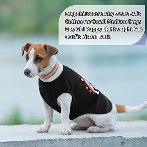 Маица со виножито од виножито со Perferhouse со убов со удобно памучно кучиња елек брзо суво куче кошула модна домашна кошула за кучиња