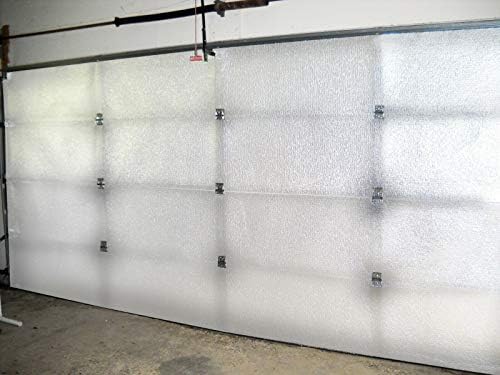 Комплет за изолација на вратата од гаражата рефлексивна пена 5 панел 18x8 и 9x8 комплети