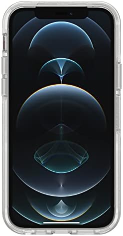 OtterBox iPhone 12 И 12 Provotter + Поп Симетрија Серија Јасен Случај - Јасен , интегриран PopSockets PopGrip, тенок, џеб-пријателски,