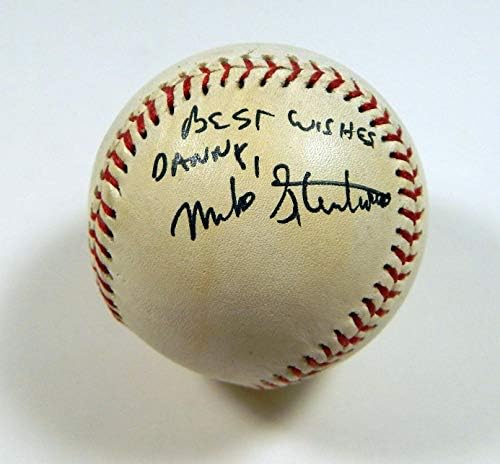 Мајк Стенхаус Потпиша Бејзбол Авто ДП03948 - Автограм Бејзбол