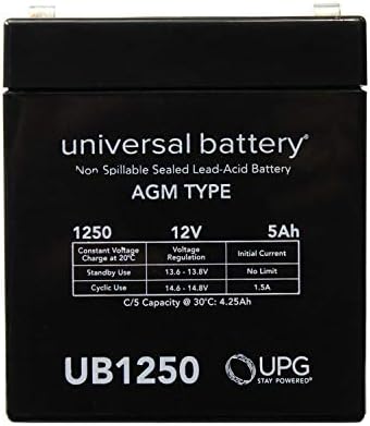 Универзална Група За Напојување 12v 5ah SLA Замена ЗА ADT Safewatch Pro 3000 Алармна Батерија