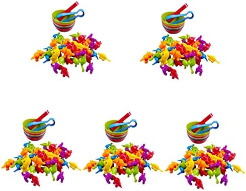 Тојвијан 5 Комплети Едукативни Цртани Играчки Детски Развој Играње Интелигенција Интересно Креативно Учење Диносаурус Пластика