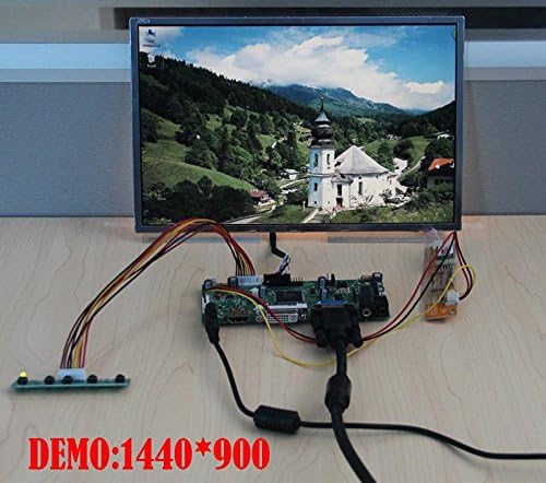 комплет ЗА Лцд Панел LP141WX1 LCD LVDS Ccfl Контролер Одбор Инвертер Аркада HDMI DVI VGA Аудио Лцд Дисплеј Монитор ДА СЕ НАПРАВИ САМ Нова