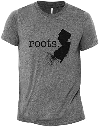 Тематски резервоар дома корени на државата Newу Jerseyу Jerseyу Jerseyу ерси Машка маица за забавен хумор маица печатена графичка мета